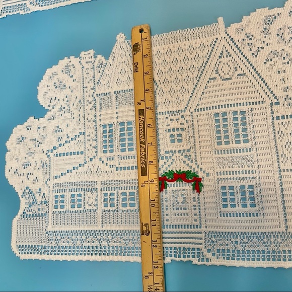 Lace‎ Christmas Placemats Homes Garland Embroidery Kitchen Table Linens - Picture 10 of 11